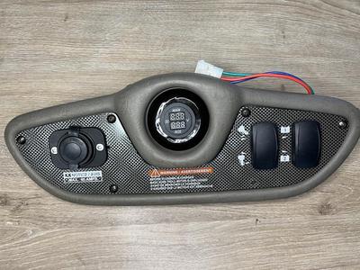 Voltage gauge adapter for boat dashboard