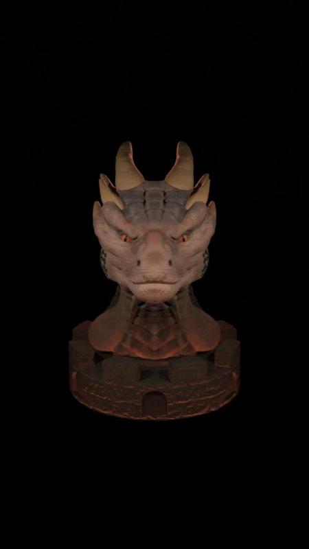 Draco Bust ( Dragonheart)