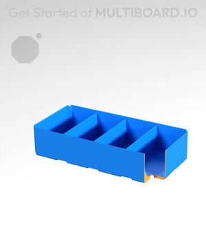 4x2x1 - Curved - Divided Bin - Multibin Insert