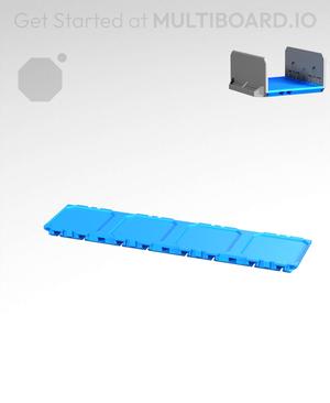 4x1-Deep - Internal Grid - Multibin Drawer Base