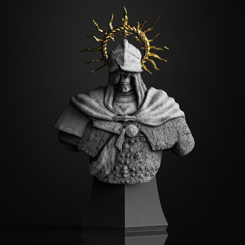 Death Knight bust (Pre-Supported)