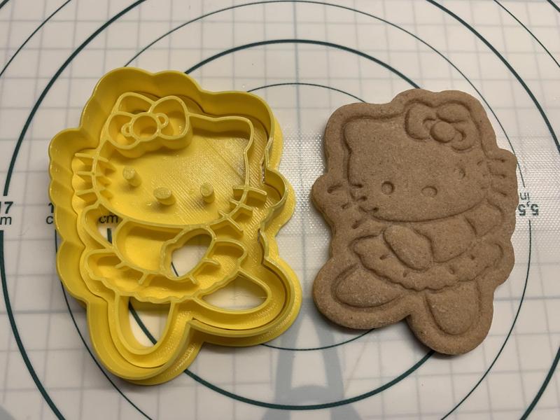 Hello kitty Ballerina cookie cutter