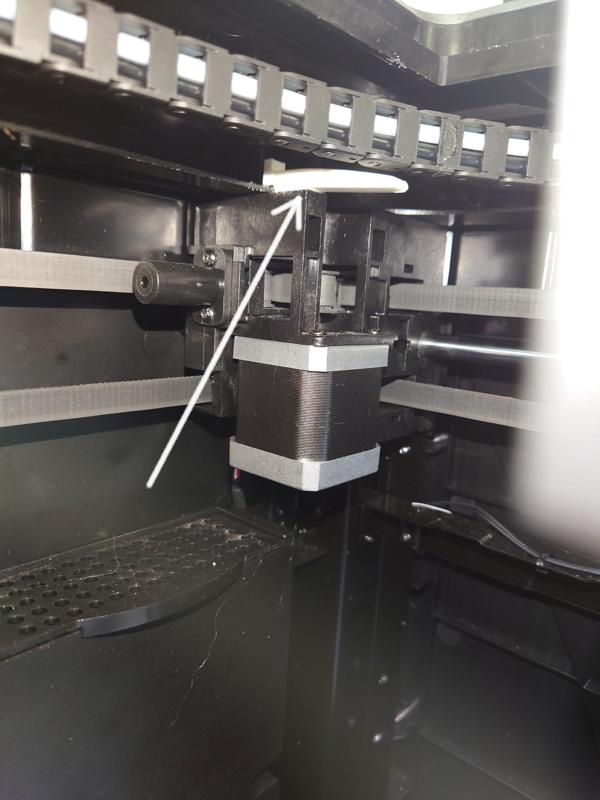 Qidi X-MAX3 Cable carrier raiser