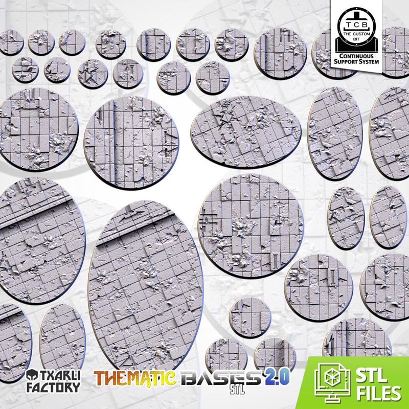Ruined Palace Bases (Round)