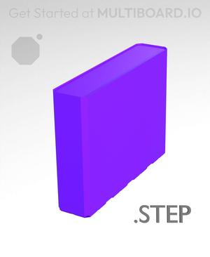 1x4x3 - Multibin Insert - STEP Remixing File