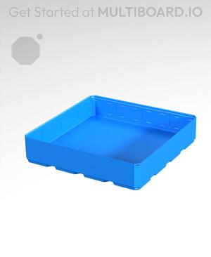 4x4x0.75 - Simple Walls - Multibin Shell