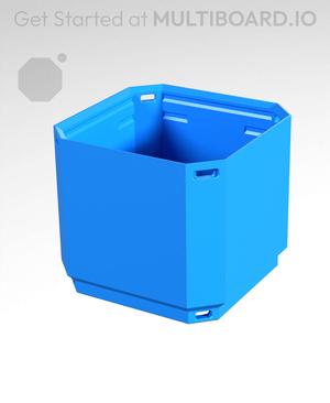 1x1x0.75 - Simple Walls - Multibin Shell