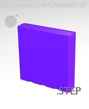 4x1x4 - Multibin Insert - STEP Remixing File
