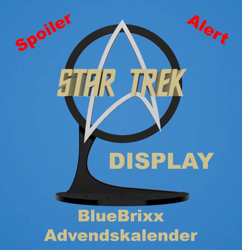 Star Trek BlueBrixx Adventskalender Display 
