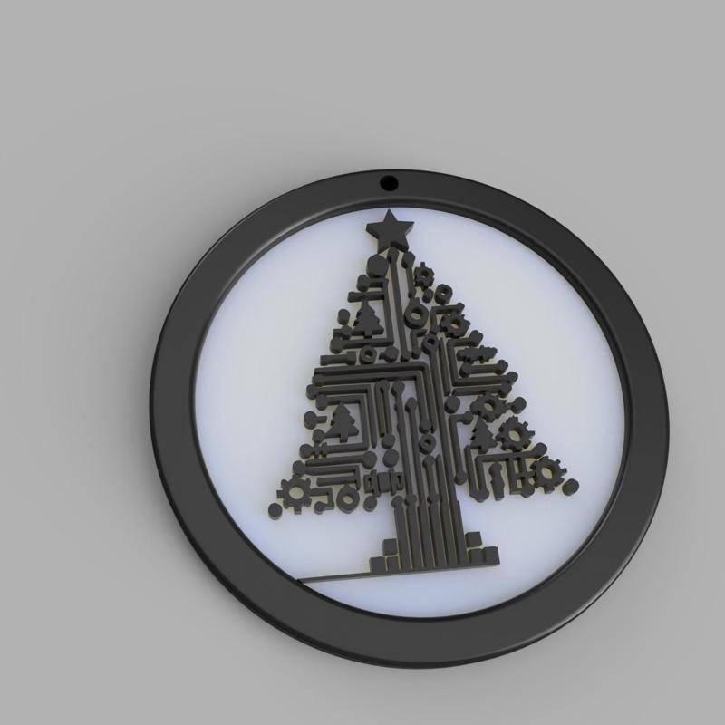 Ornament  busy Christmas_.3mf