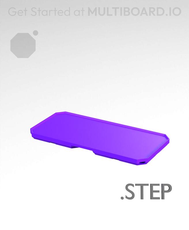 2x1x0·25 - Multibin Insert - STEP Remixing File