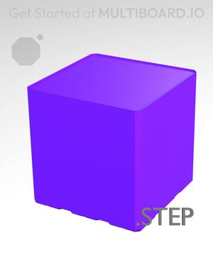 3x3x3 - Multibin Insert - STEP Remixing File