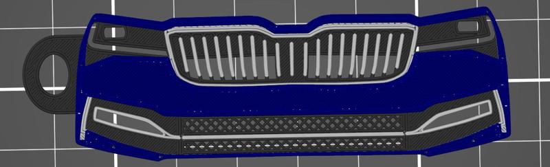 Skoda Superb 3 keychain