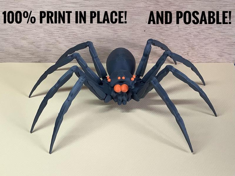 Spider: print in place AND tight!