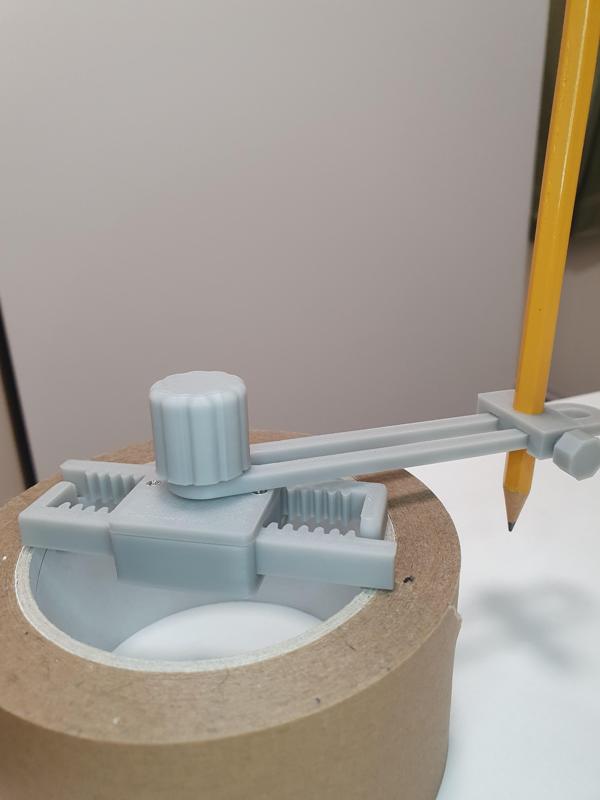 Compass into the hole