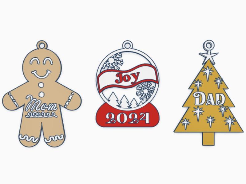 Customizable Holiday Gift Tags