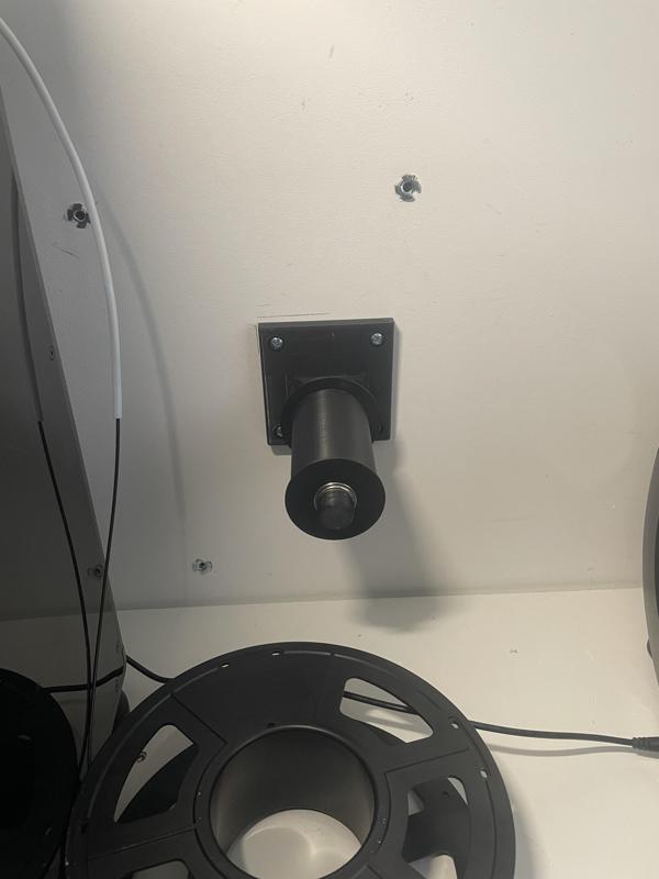 support bobine mural demontable