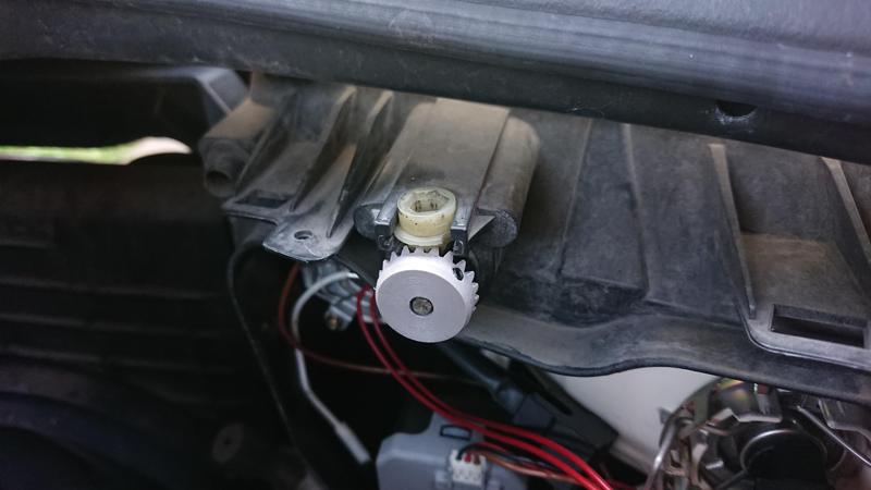 Ozubené kolečko seřizování světel Škoda Fabia 1