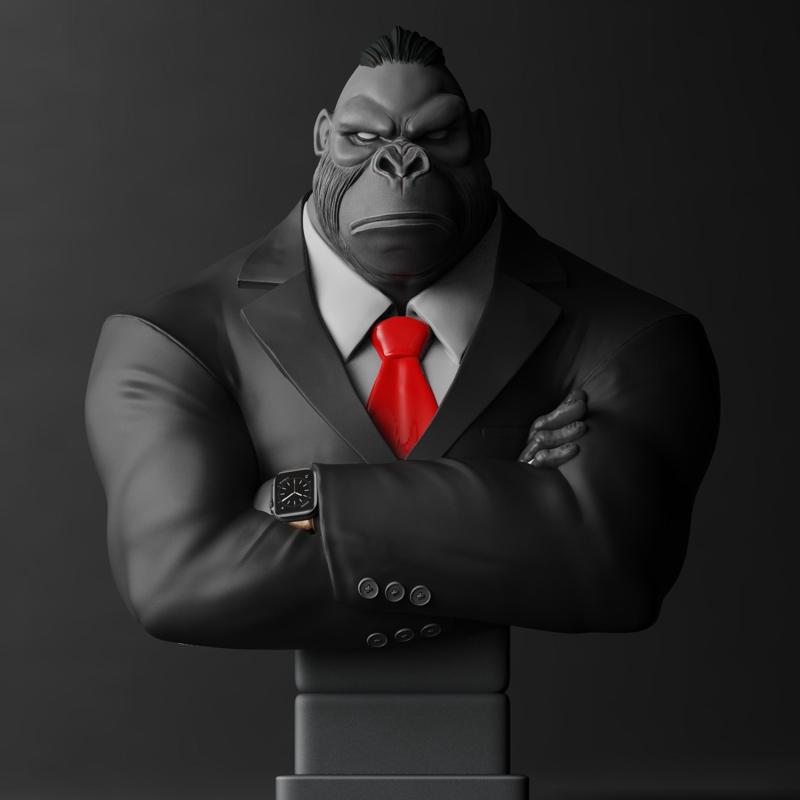 Gorilla Boss (Pre-Supported)
