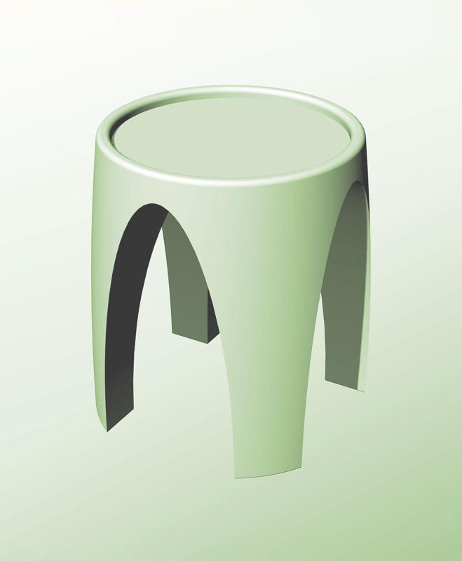 SR128-172Q Stand or Base for Infinite Containers 128 Series