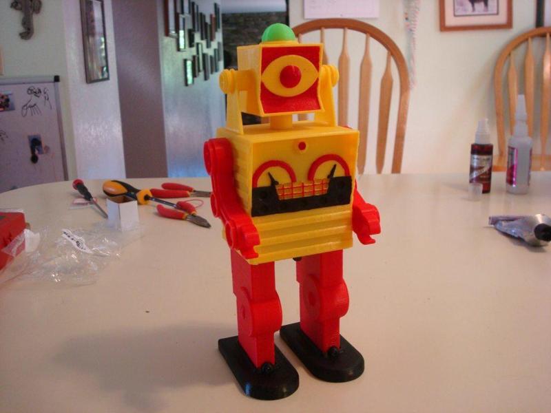 Big Max 3d printed walking robot