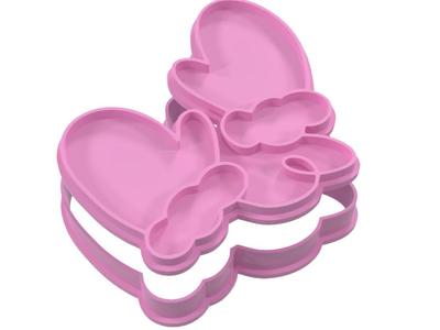 Christmas Santa's Gloves Cookie Cutter