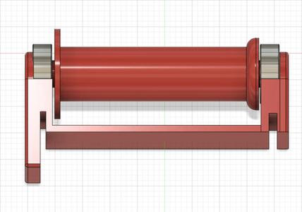 Anycubic MEGA-S - 608RS ball bearing Filament Roller upgrade