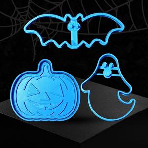 CORTANTES + ESTAMPA HALLOWEEN / HALLOWEEN CUTTERS + STAMP