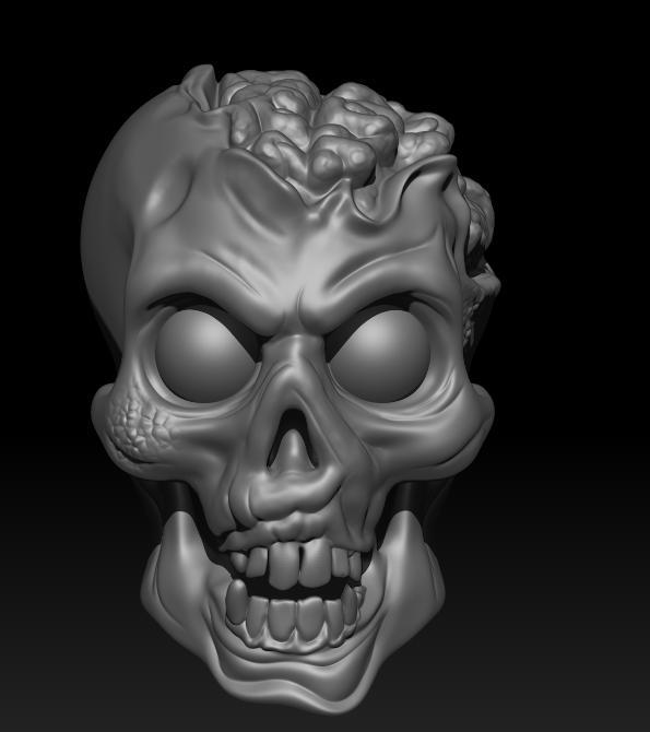 Skull_zombie. skull_zombie