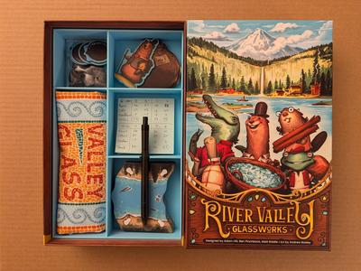 River Valley Glassworks Board Game Organizer