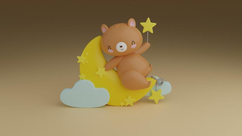 Teddy bear good night