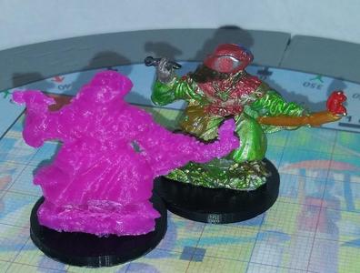 Replica of Grenadier Wizard 2001E Miniature