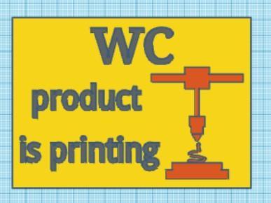 WC sign
