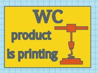 WC sign