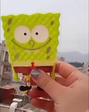 Sponge Bob Multi-Color Coaster