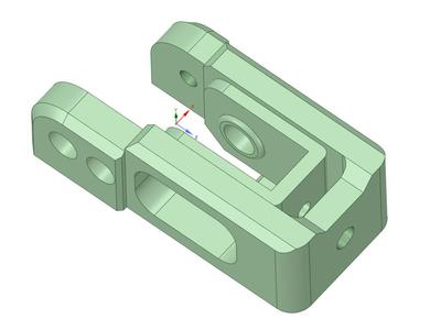 Ender 3 pro x axis housing adjustable