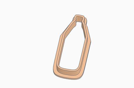 40oz Malt Liquor cookie cutter