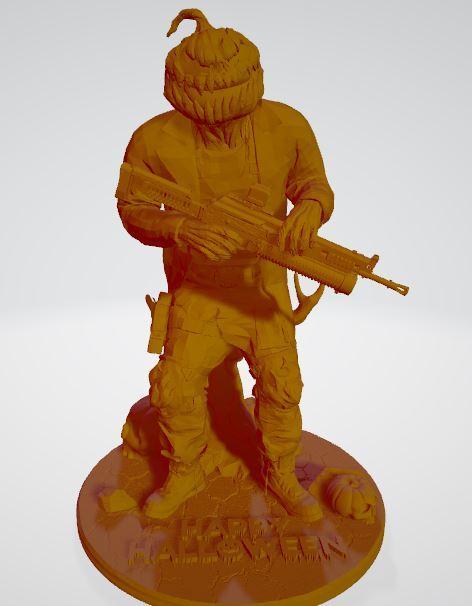 FENDER PUMPKIN happy Halloween SKIN - MW2 - COD