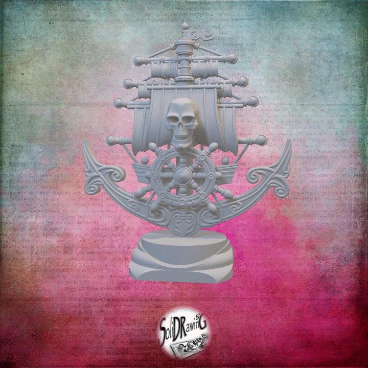 Skullwind Galleon - SoliDRawinGs C124