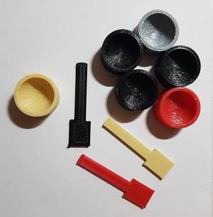 Epoxy mixing set (bowl and stirrer)