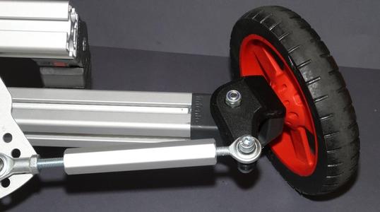 Clip-on steering knuckle for Infento 7'' wheels
