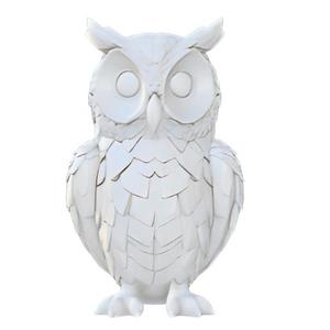 Geometric Owl Statue