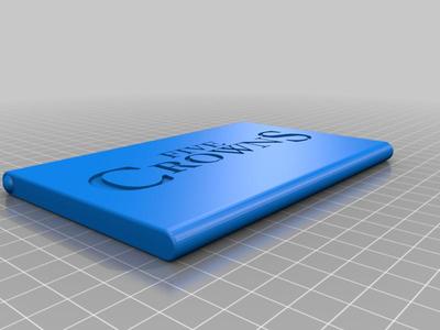 Slightly Upgraded Card Box (for 5 Crowns)
