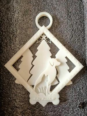 dog and cat pet christmas ornament🎄🦌🎅