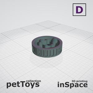 Pet - Dog - Bowl - Eddie - customized - slow feeder