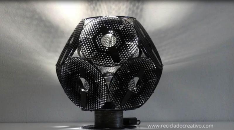 Filament spool lamp