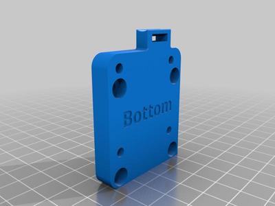 Hemera Ender 3 Bowden adapter plate 