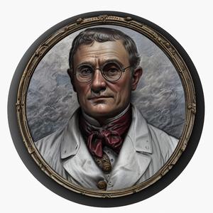 John Dalton medallion pendant