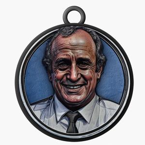 Michel Platini retro pendant