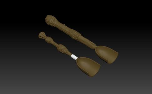 harry potter spoon wand elderberry wand